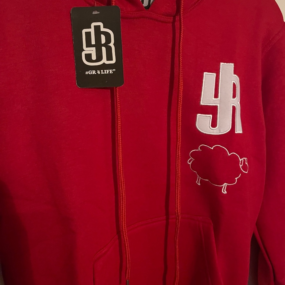 New JLR HOODIE with Black Sheep